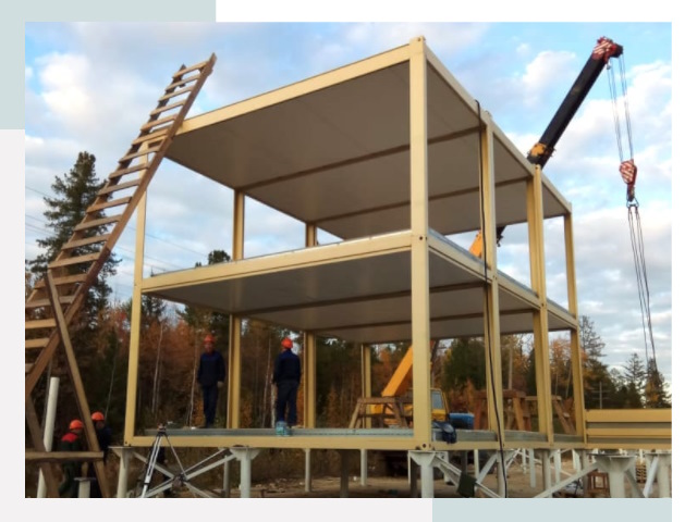 Строительство модульных здания Мелеуз