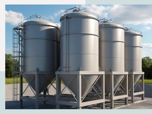 Металлические силосы от СтальСтрой-Млз по цене 614 руб.