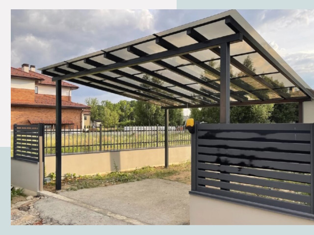 Металлические навесы в Мелеуз от 614 руб. за м²