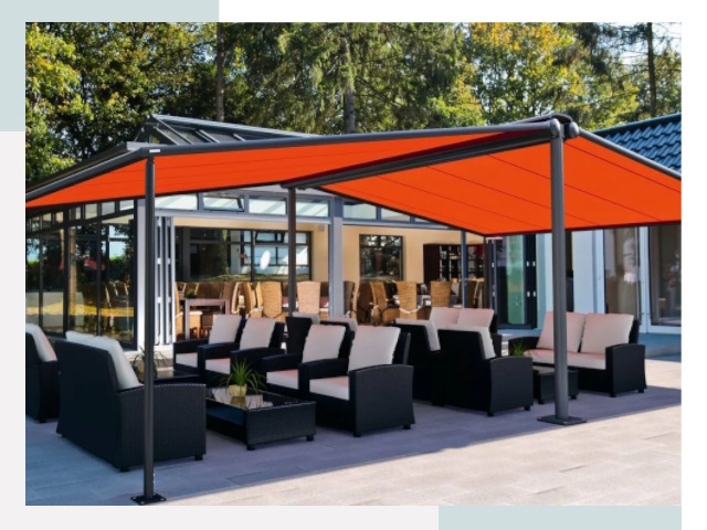 Навесы для кафе и ресторанов в Мелеузе