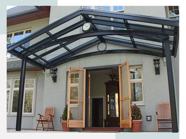 Козырьки металлические в Мелеузе