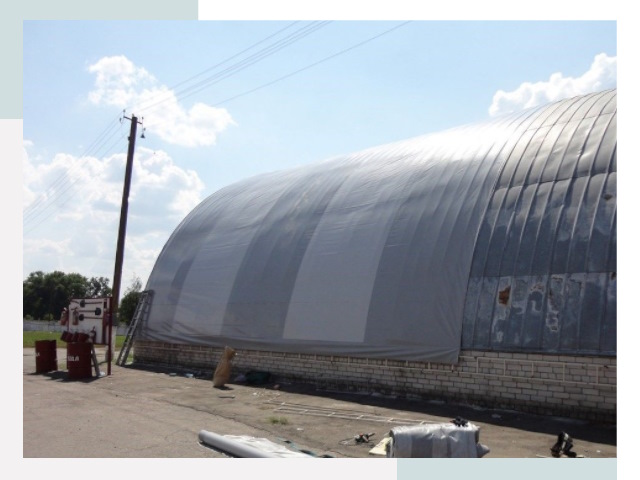 Ремонт ангаров в Мелеузе