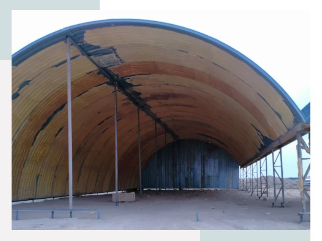 Реконструкция ангаров в Мелеузе